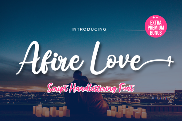 Afire Love: A Timeless Script Font for Digital Creatives