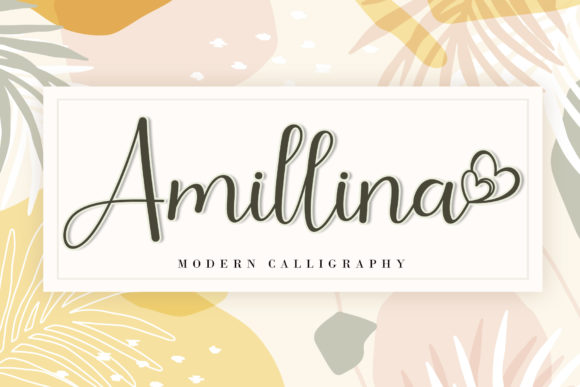 Amillina: A Delicate Script Font for Elegant Editorial Design