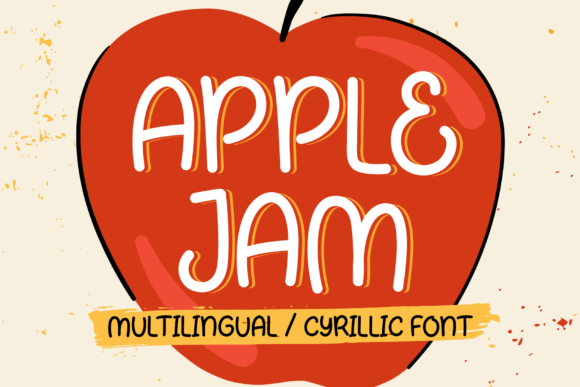 Apple Jam: A Sweet and Friendly Handwritten Font for Digital Creatives