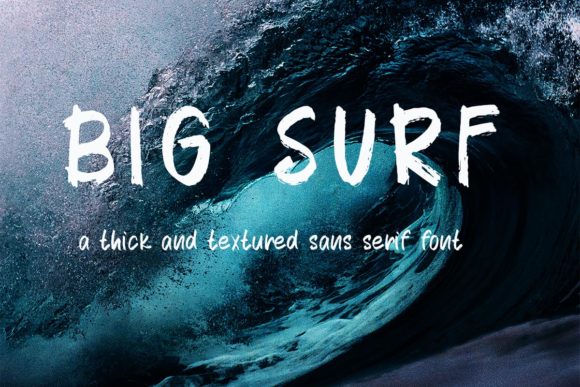 Big Surf Font for Bold and Beautiful Design