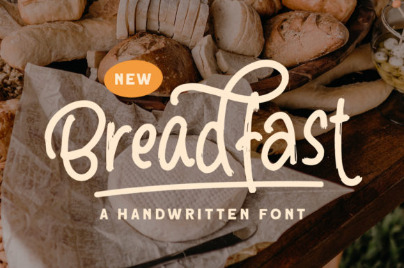 Breadfast: A Handwritten Font for Creative Makers