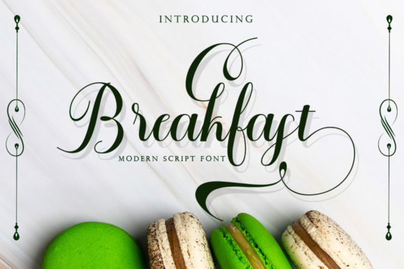 Breakfast: A Script Font That Elevates Your Brand