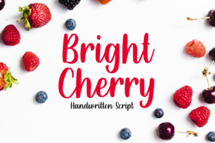 Bright Cherry: A Script Handwritten Font for Timeless Branding