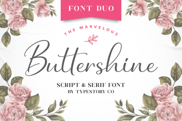 Buttershine: A Versatile Script Font for Creative Branding