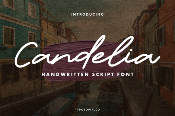 Candelia: A Handwritten Font That Elevates Brand Identity