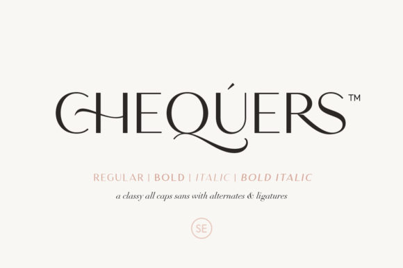 Chequers: A Modern Sans Serif Font for Your Brand
