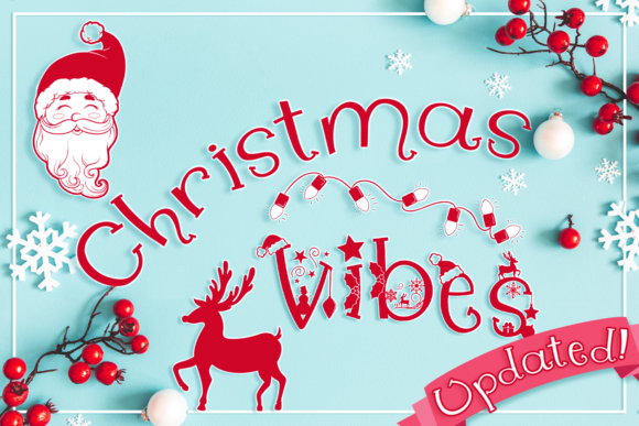 Christmas Vibes Font Review for Festive Design Projects