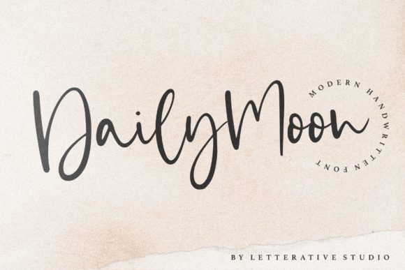 Daily Moon Script Font for Stylish Branding and Visual Storytelling