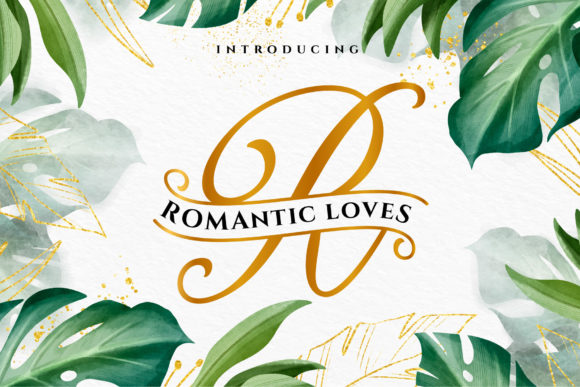 Discover the Magic of Romantic Loves Monogram in Branding Projects
