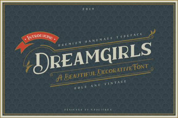 Dreamgirls Serif Font for Elegant Editorial Design