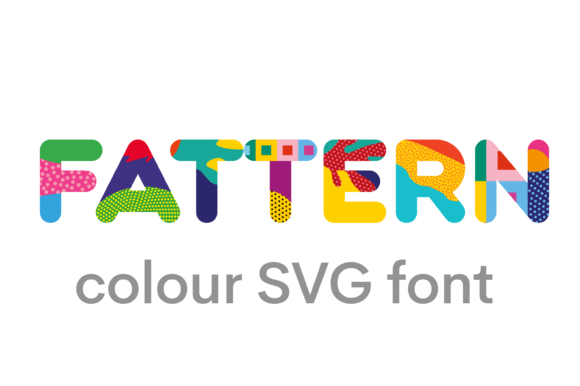 Fattern: A Color Font for Vibrant Branding and Campaign Creativity
