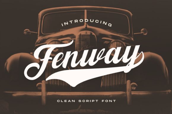 Fenway: A Script Handwritten Font That Breathes Life Into Your Creations