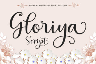 Gloriya: A Sweet Script Font for Creative Branding