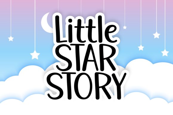 Little Star Story Font for Editorial Design and Content Creation