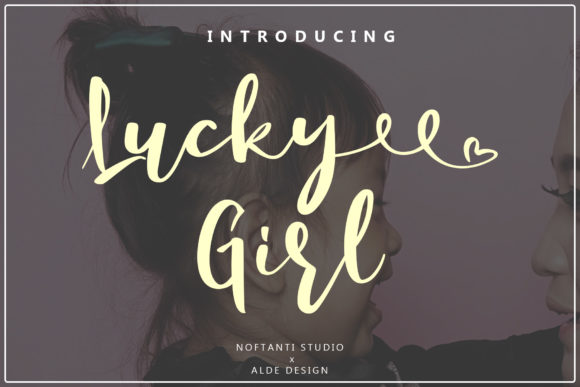 Lucky Girl Font for Authentic Branding and Creative Projects