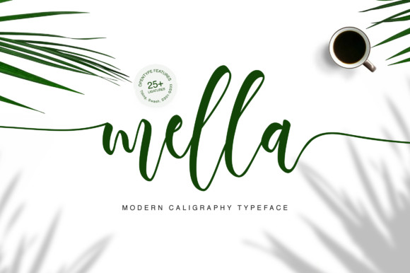 Mella – Modern Calligraphy Font for Web Design