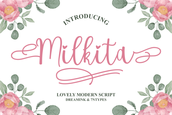 Milkita: A Stylish Script Font for Elegant Design