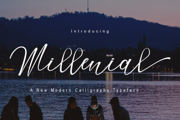 Millenial: A Handwritten Font for Creative Makers and Sellers
