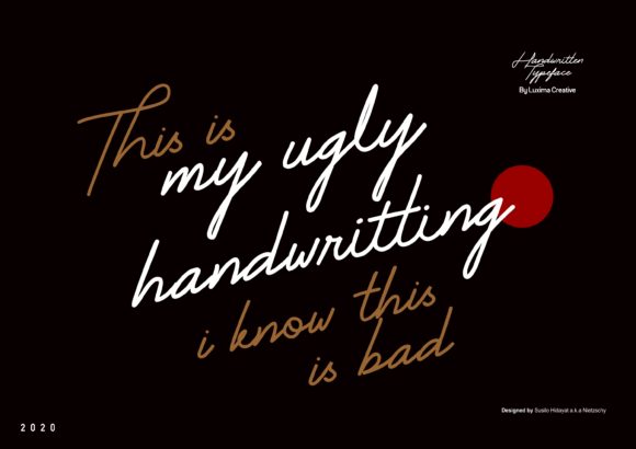 My Ugly Handwritting: A Creative Font for Social Media and Brand Campaigns