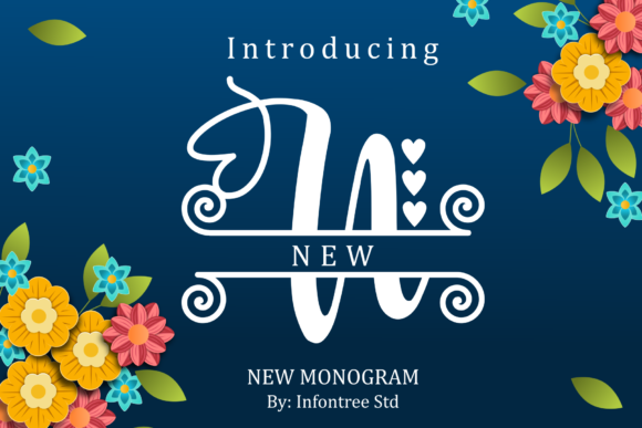 New Monogram: A Font That Elevates Brand Elegance
