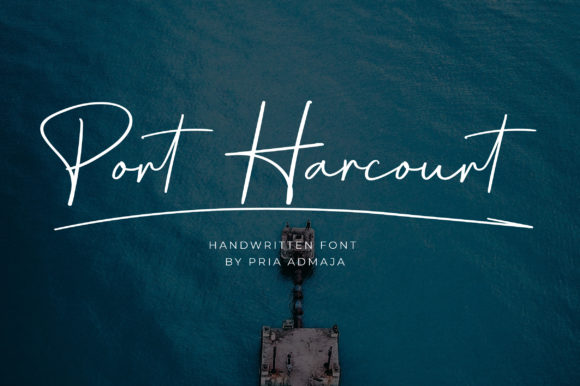 Port Harcourt: A Script Handwritten Font for Stunning Web Design