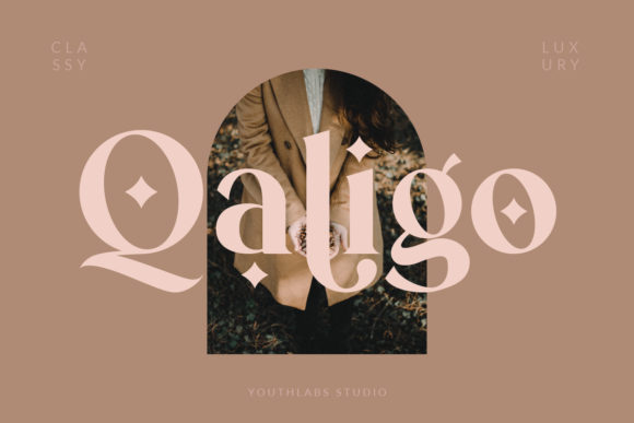 Qaligo: A Bold and Elegant Serif Font for Modern Branding