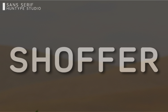 Shoffer: A Modern Sans Serif Font for Stronger Branding