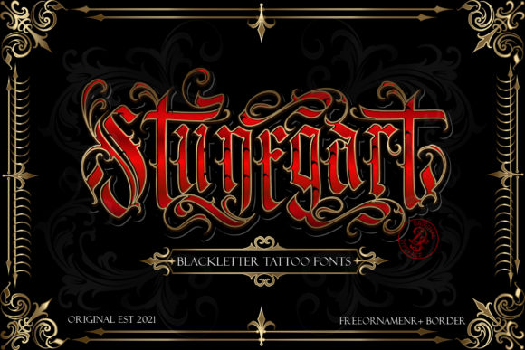 Stunegart: A Playful Nostalgic Font for Vintage Design