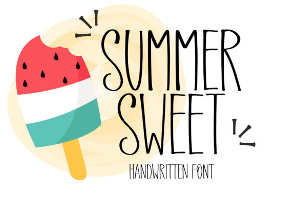 Summer Sweet: A Handwritten Font for Captivating Campaigns