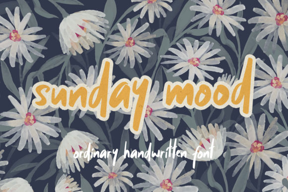 Sunday Mood: A Sweet Script Font for Creative Projects