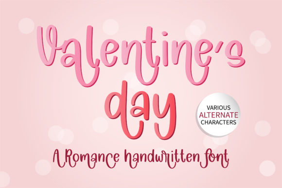 Valentine’s Day Font for Romantic Branding and Creative Projects