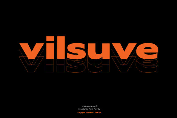 Vilsuve: The Modern Sans Serif Font That Elevates Your Brand