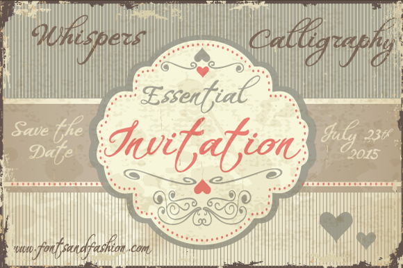 Whispers: A Delicate Script Font for Elegant Editorial Projects