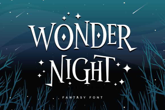 Wonder Night: A Serif Font for Spooky Elegance and Campaign Magic